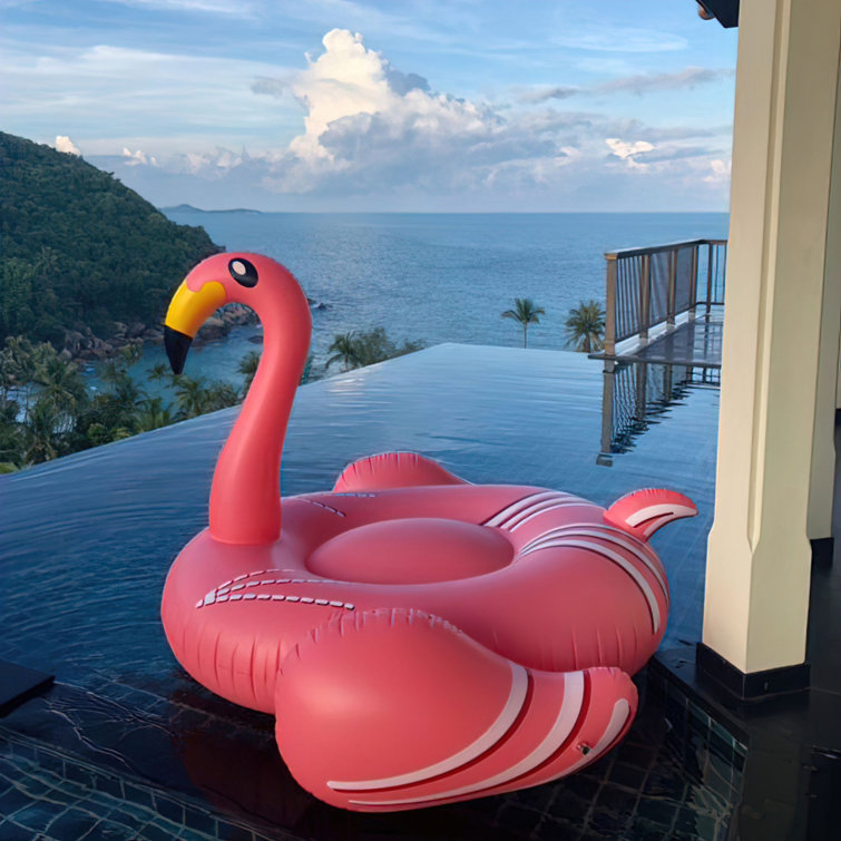 Inflatable Pool Float floatie For Adults Inflatable Flamingo rainbow Pool Flamingo Floating Row Inflatable Unicorn s Funny Pool Party Beach Swimming